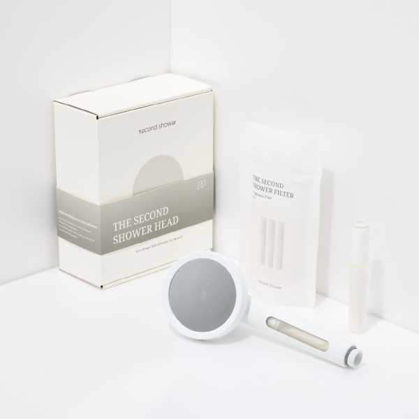 세컨샤워 샤워기(검정) + 필터 세트